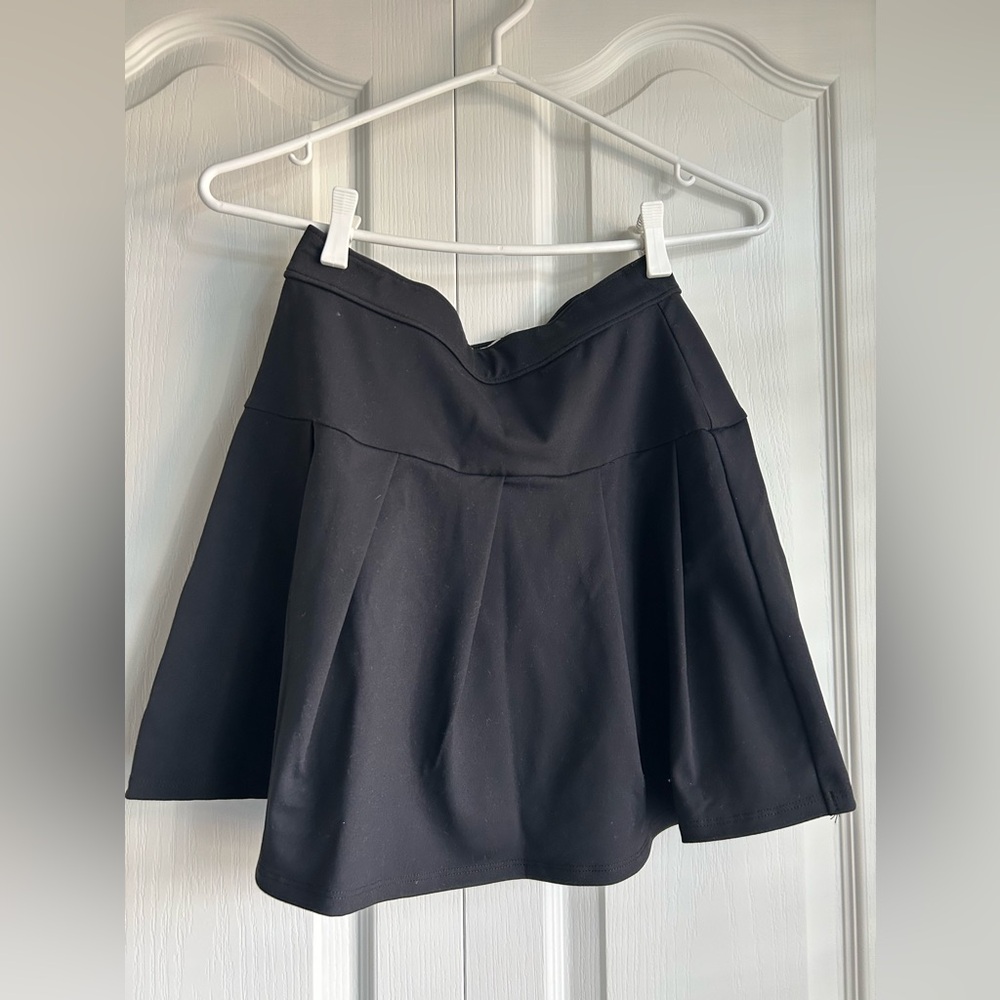 hollister pleated high-rise skirt